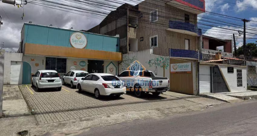 Ponto para alugar, 215 m² por r$ 6.000,00/mês - maraponga - fortaleza/ce