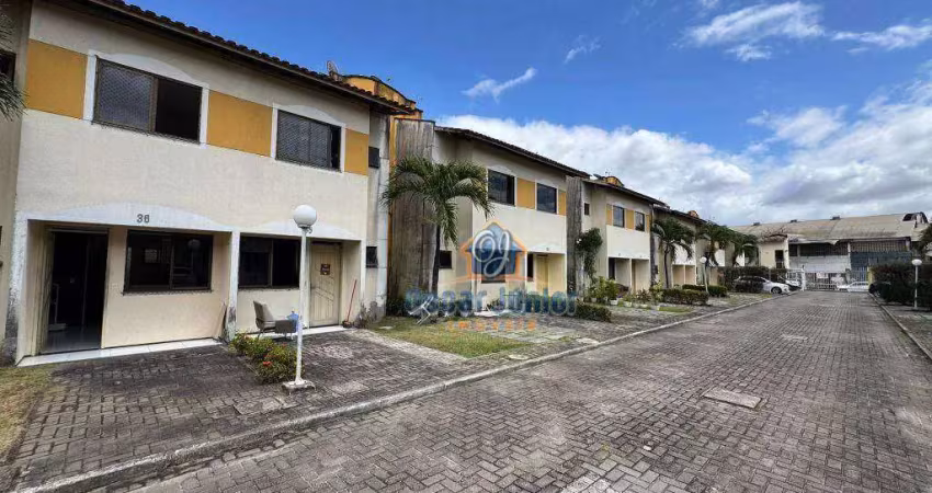 Casa com 3 quartos (2 suítes) + wc social para alugar, 60 m² por r$ 1.250/mês - messejana - fortaleza/ce