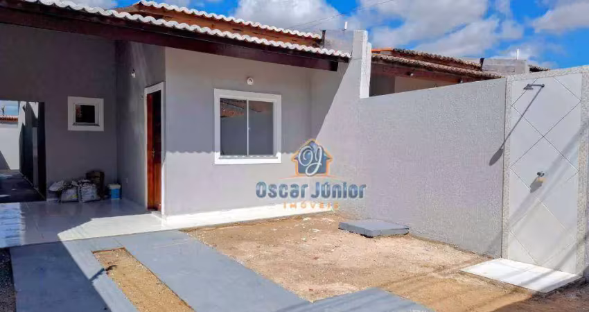 Casa  plana com 2 dormitórios à venda, 80 m² por r$ 185.000 - ancuri - fortaleza/ce