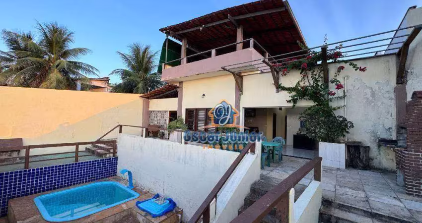 Espetacular duplex com incrível vista para o mar, 3 suítes + ampla varanda gourmet por r$ 790.000 - pacheco - caucaia/ce