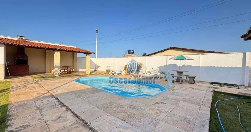 Casa com 5 dormitórios à venda, 350 m² por r$ 490.000,00 - colônia de férias do pecém - são gonçalo do amarante/ce