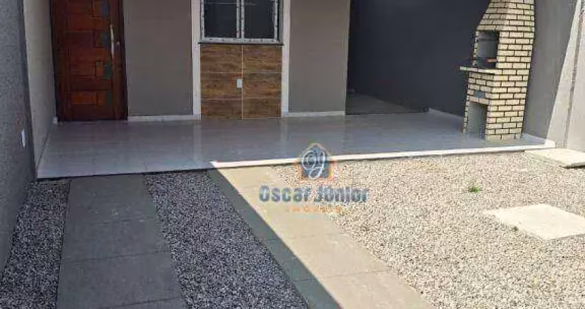 Casa plana com 2 quartos (1 suíte) à venda, 85 m² por r$ 200.000 - pavuna - pacatuba/ce