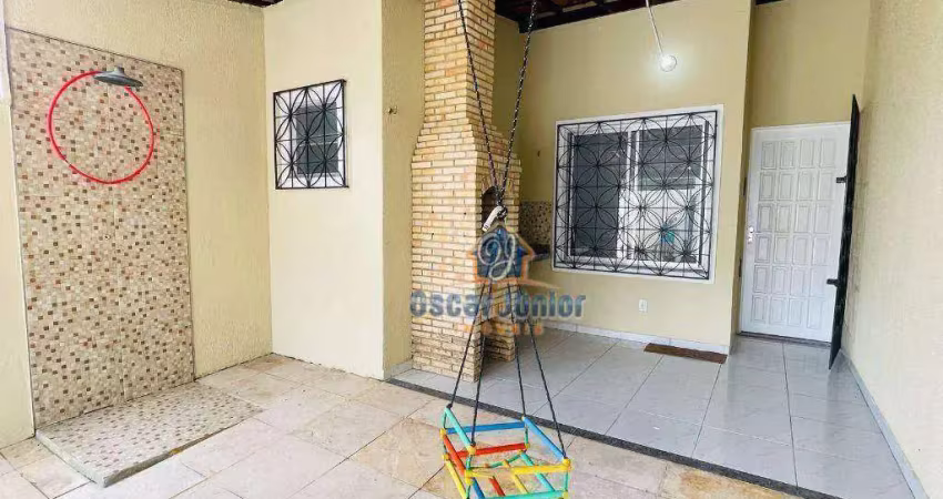 Casa com 3 suítes à venda, 90 m² por r$ 280.000 - passaré - fortaleza/ce