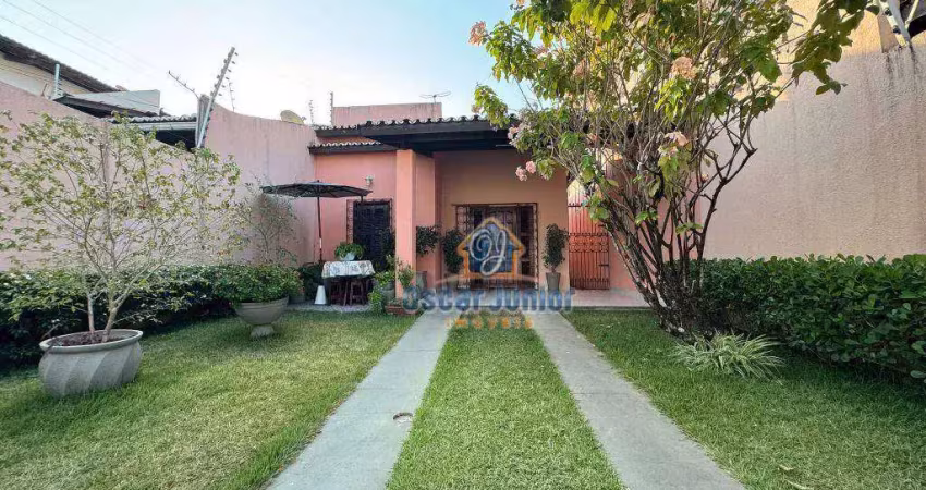 Casa plana com 3 quartos (2 suítes) à venda, 105 m² por r$ 470.000 - castelão - fortaleza/ce.