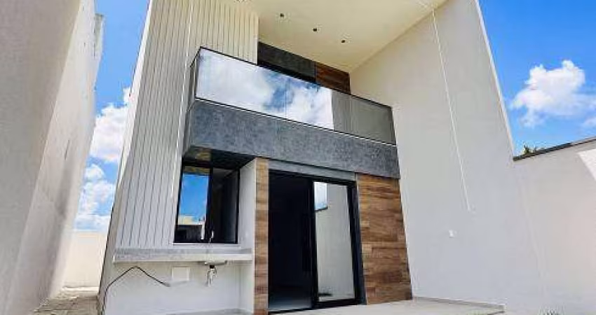 Casa de condomínio para venda tem 118 metros quadrados com 3 quartos em Centro - Eusébio - CE