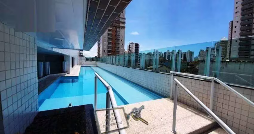Apartamento 2 dormitórios sendo 1 suite para venda em vila caiçara praia grande-sp