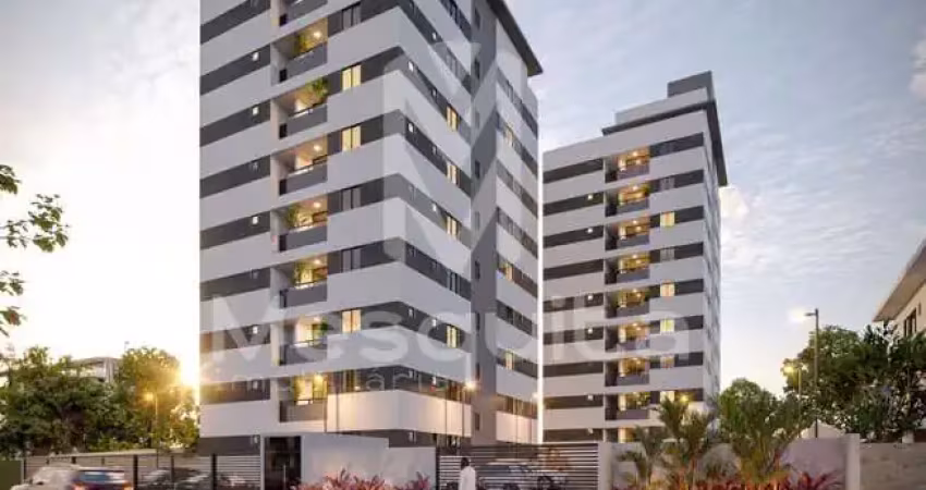 Apartamento para Venda em João Pessoa, Jardim Cidade Universitária, 2 dormitórios, 1 suíte, 2 banheiros, 1 vaga