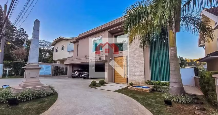 Casa em Condomínio para Venda em Santana de Parnaíba, Alphaville, 5 dormitórios, 5 suítes, 7 banheiros, 8 vagas