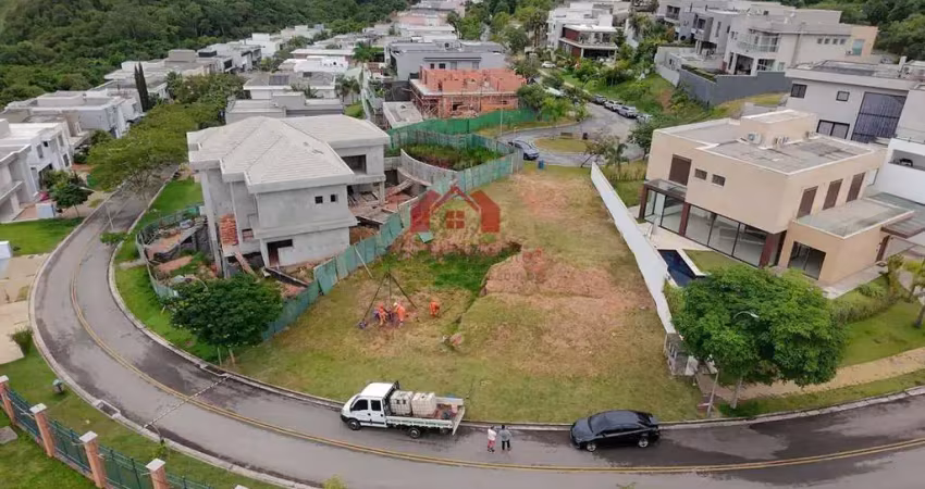 Terreno em condomínio para venda em santana de parnaíba, alphaville