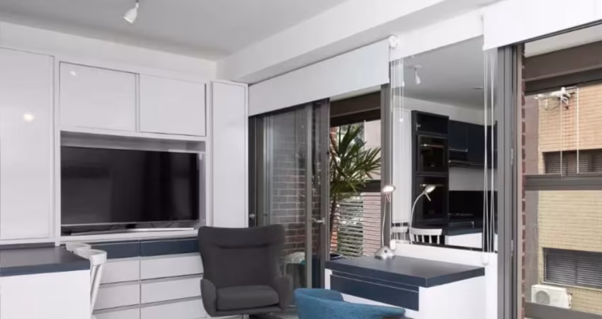 Studio Mobiliado Lindo - 35m² - 1 quarto - 1 banheiro - 1 Vaga