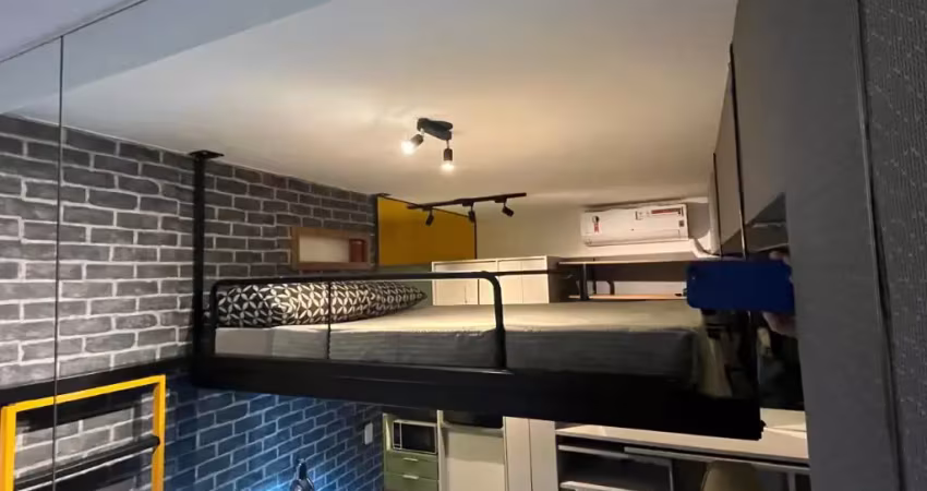 Studio com 23m² na vila mariana mobiliado pronto para morar