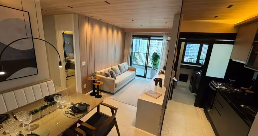 O último decorado à venda no edifício expand são 73m² em pinheiros