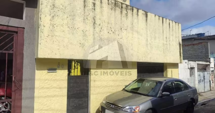 Terreno com 3 casas à venda no Jardim NiziaA casa frente possui 2 quartos ,sala, cozinha,... - CA0577
