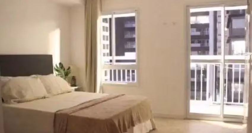 Studio de 25 metros mobiliado em pinheiros, pronto para morar!