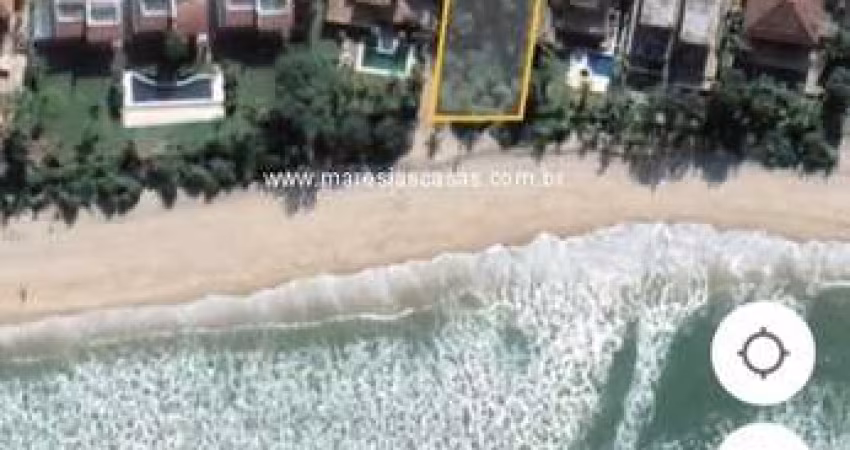 Terreno  á venda frente ao Mar - Praia de Barra do Una - Último terreno beira mar