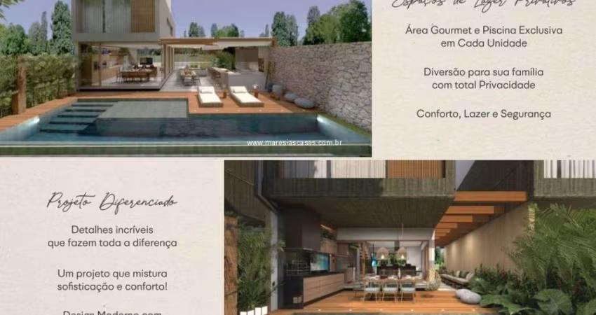 Lançamento em Maresias - 150 mts da praia - Piscina privativa e Roof Top