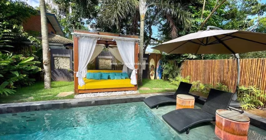 Casa particular com piscina e sauna - Praia de Maresias - 200 mts da praia