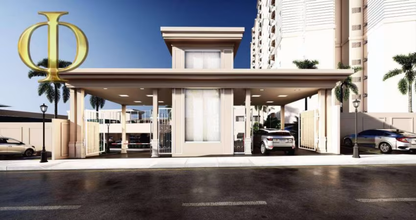 Apartamento com 2 dormitórios à venda, 61 m² por R$ 422.800,00 - Monte Carlo Residencial Club - Paulínia/SP