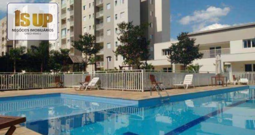 Apartamento com 3 dormitórios à venda, 86 m² por R$ 690.000,00 - Condomínio Art &amp; Life Residencial Clube - Paulínia/SP