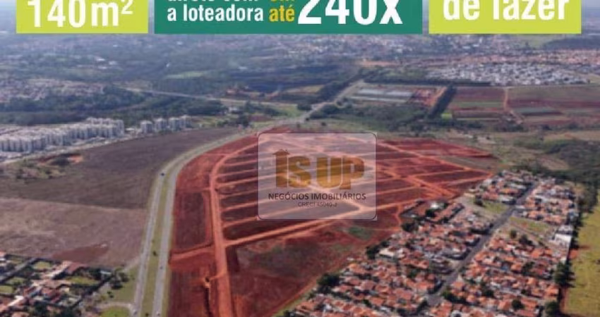 Lançamento de terrenos em bairro aberto na cidade de Paulínia!