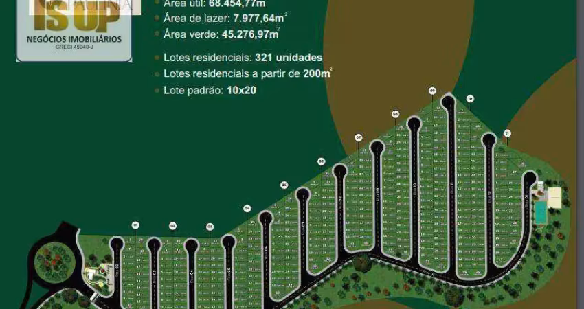 Terreno à venda, 283 m² por r$ 235.000,00 - residencial villagio paulínia - paulínia/sp