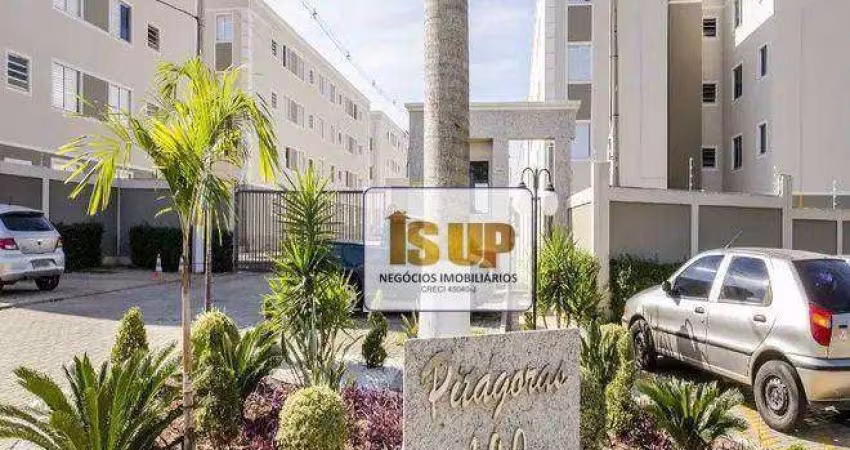 Apartamento com 2 dormitórios à venda, 51 m² por R$ 295.000,00 - Residencial Pitágoras - Paulínia/SP