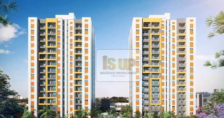 Apartamento com 2 dormitórios à venda, 60 m² por R$ 420.000,00 - Città Di Modena - Paulínia/SP