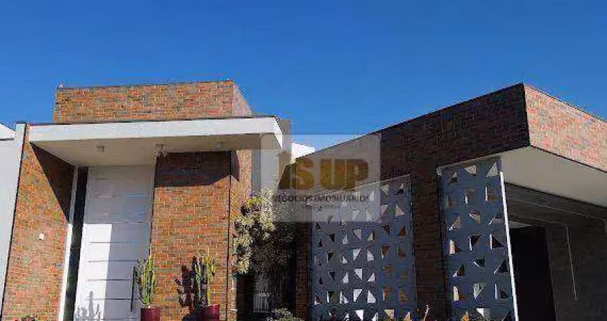 Casa alto padrão  à venda, 305 m² por r$ 2.990.000 - condomínio athenas - paulínia/sp