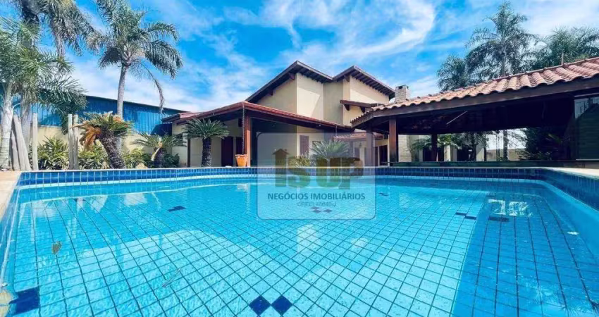 Chácara com 3 dormitórios à venda, 800 m² por r$ 1.250.000,00 - parque da represa - paulínia/sp