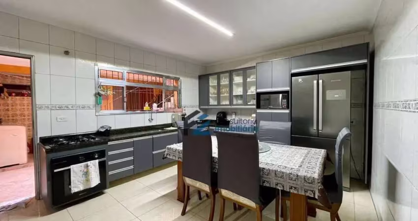 Casa à venda, 141 m² por r$ 490.000,00 - vila guiomar - santo andré/sp