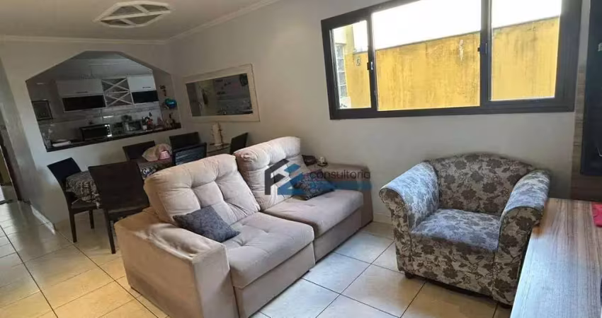 Apartamento à venda, 107 m² por r$ 520.000,00 - vila camilópolis - santo andré/sp