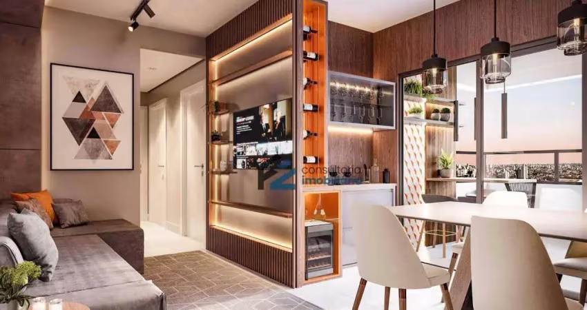Apartamento à venda, 93 m² por r$ 1.166.000,00 - campestre - santo andré/sp