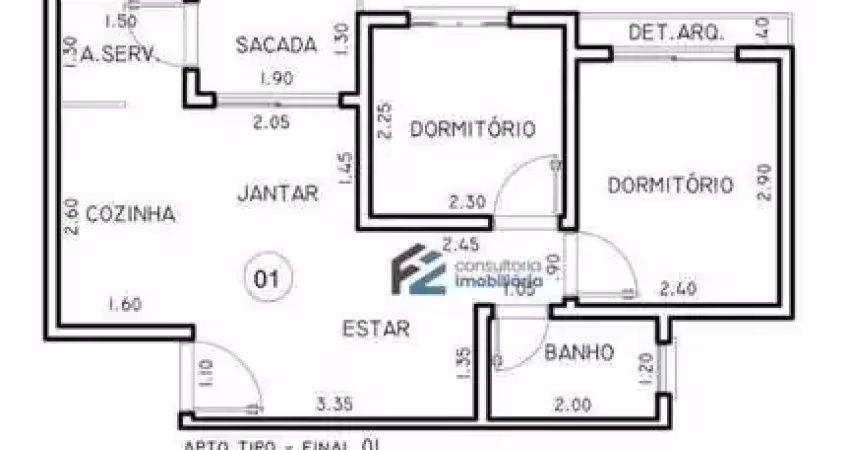 Apartamento à venda, 41 m² por r$ 230.000,02 - vila humaitá - santo andré/sp