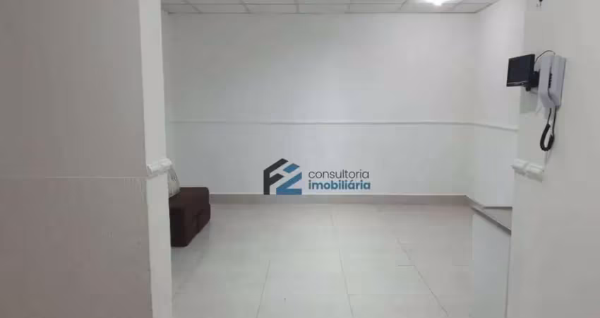 Sala para alugar, 25 m² por r$ 1.500/mês - jardim - santo andré/sp