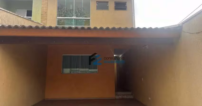 Sobrado à venda, 167 m² por r$ 720.000,00 - parque oratório - santo andré/sp