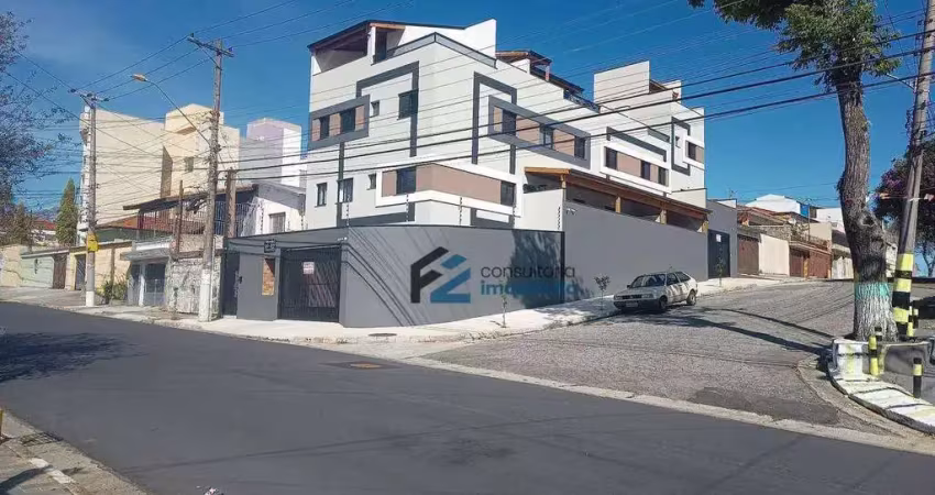 Cobertura à venda, 86 m² por r$ 430.000,02 - vila linda - santo andré/sp