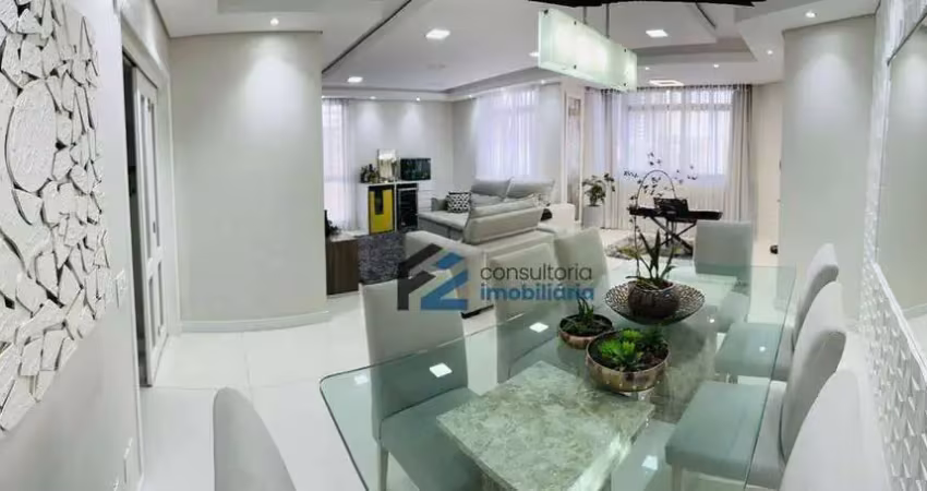Apartamento com 3 dormitórios à venda, 158 m² por r$ 1.355.000,00 - vila santa teresa - santo andré/sp