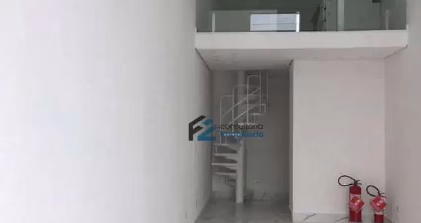 Salão para alugar, 40 m² por r$ 3.695,00/mês - centro - santo andré/sp