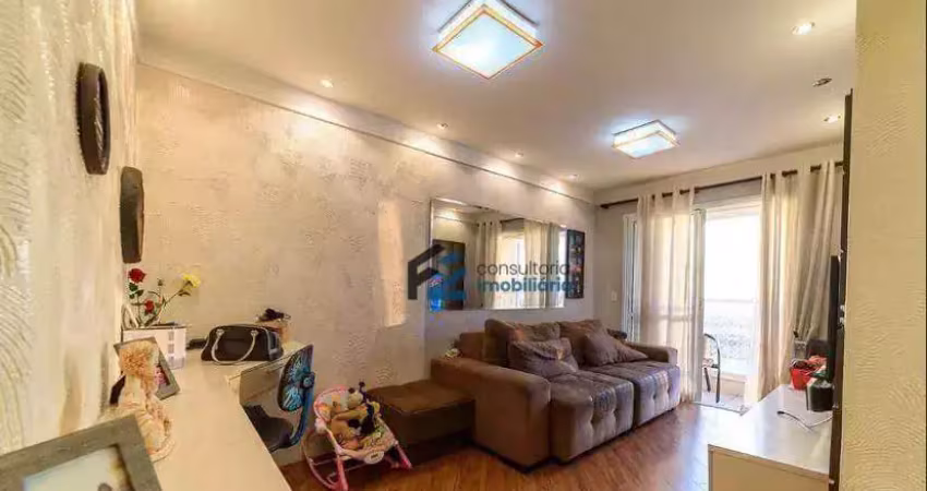 Apartamento à venda, 68 m² por r$ 635.000,00 - barcelona - são caetano do sul/sp