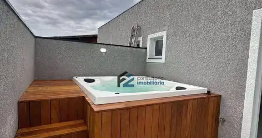 Cobertura à venda, 120 m² por r$ 658.000,00 - vila linda - santo andré/sp
