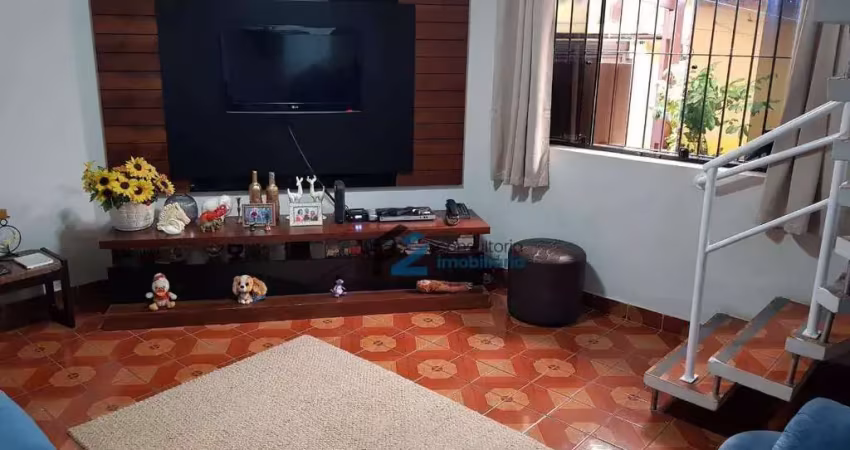 Sobrado à venda, 110 m² por r$ 700.000,00 - campestre - santo andré/sp
