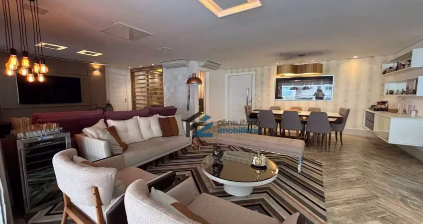 Apartamento à venda, 198 m² por r$ 4.250.000,00 - cerâmica - são caetano do sul/sp