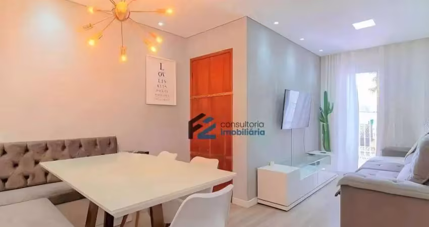 Apartamento à venda, 86 m² por r$ 460.000,00 - utinga - santo andré/sp