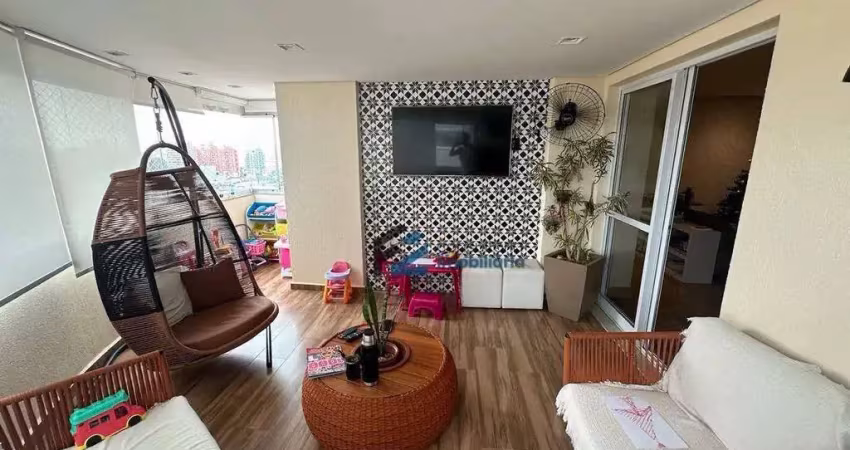 Apartamento à venda, 126 m² por r$ 1.431.000,02 - vila scarpelli - santo andré/sp