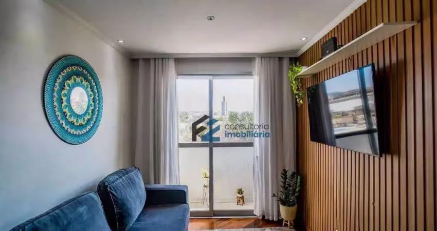 Apartamento à venda, 67 m² por r$ 290.000,00 - vila guarará - santo andré/sp