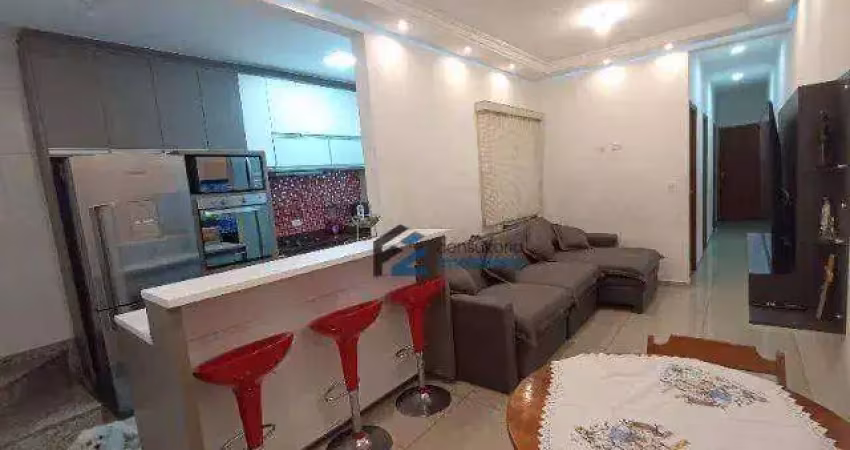Cobertura à venda, 150 m² por r$ 540.000,00 - vila eldízia - santo andré/sp
