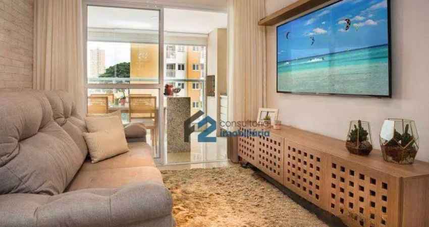 Apartamento com 3 dormitórios à venda, 100 m² por r$ 1.280.000,00 - barcelona - são caetano do sul/sp