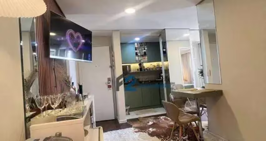 Flat à venda, 45 m² por r$ 300.000,00 - centro - santo andré/sp