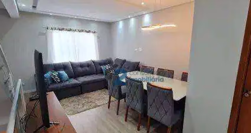 Casa à venda, 115 m² por r$ 560.000,00 - parque novo oratório - santo andré/sp
