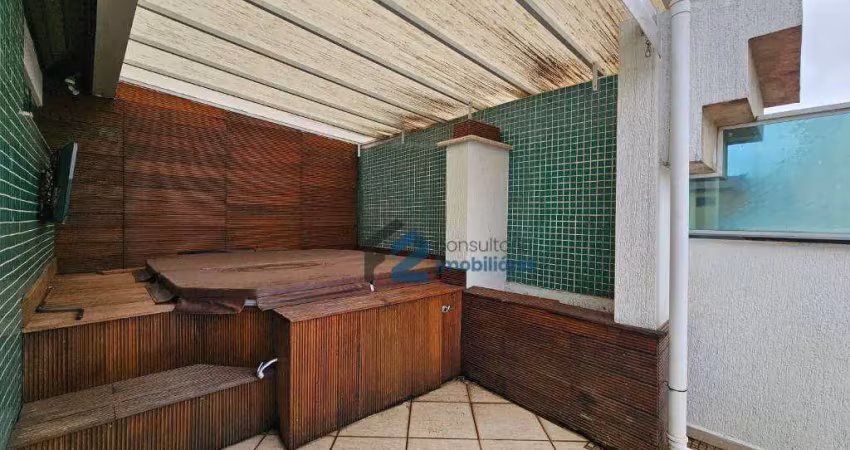 Cobertura à venda, 170 m² por r$ 980.000,00 - nova gerty - são caetano do sul/sp